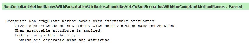 Executable attribute