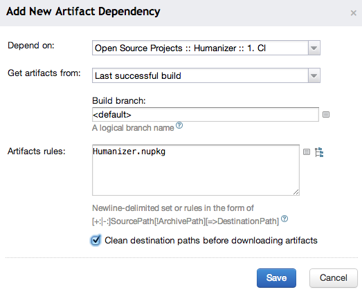 getting ci build artifacts